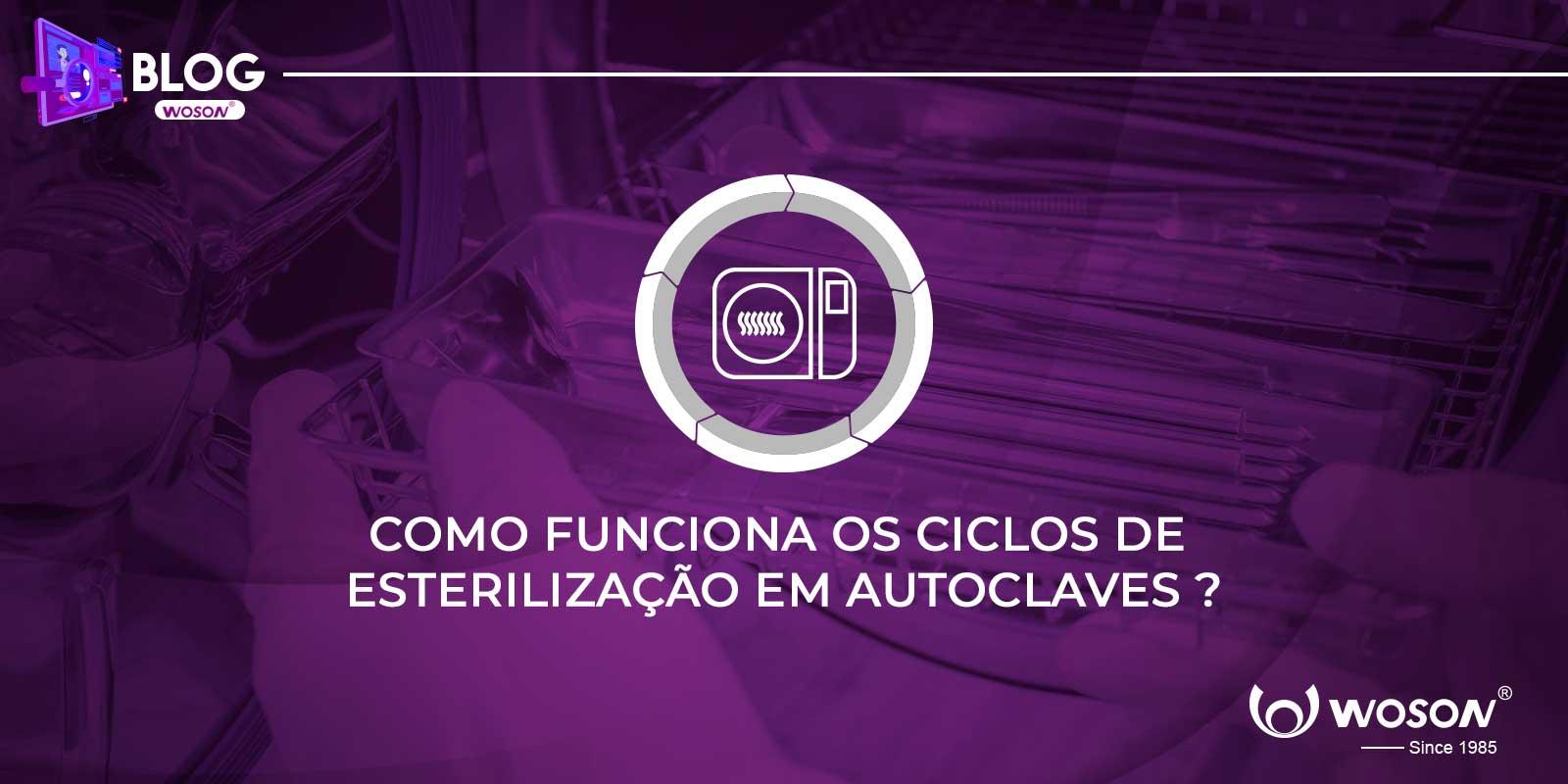  COMO FUNCIONAM OS CICLOS DE ESTERILIZAÇÃO EM AUTOCLAVES?