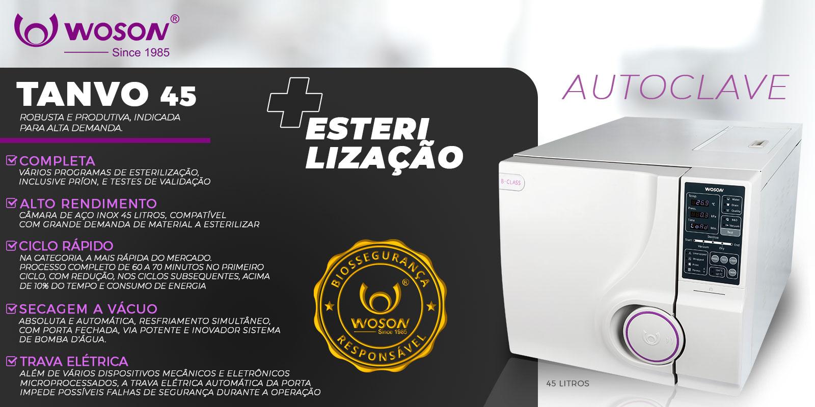 5 MOTIVOS PARA INVESTIR NA AUTOCLAVE TANVO 45