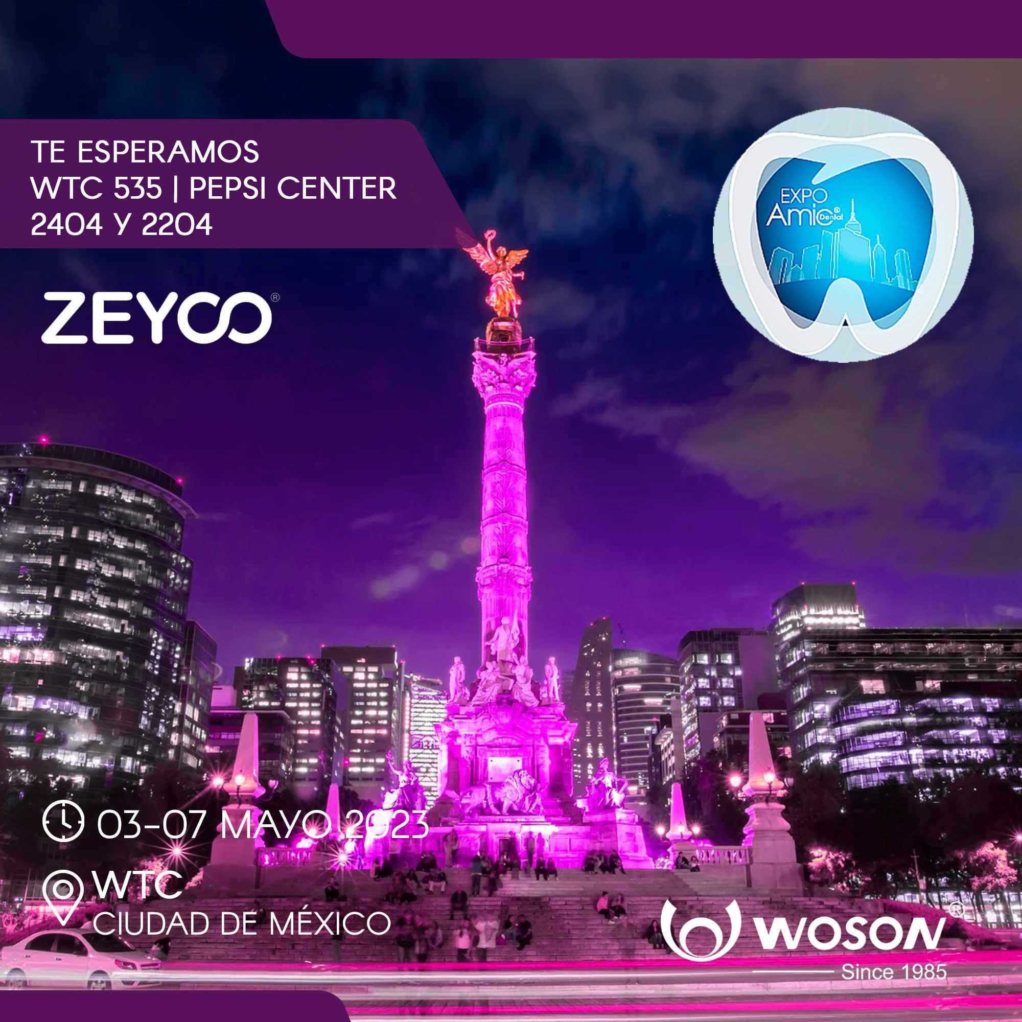 WOSON E ZEYCO, JUNTOS, NA 76ª AMIC DENTAL, WORLD TRADE CENTER, CIDADE DO MÉXICO.